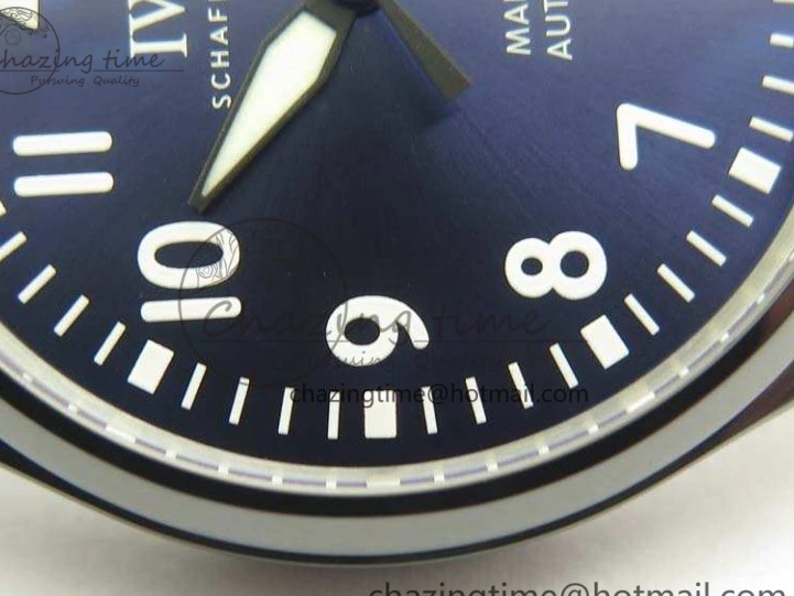 MIROTIME 0114 HighQuality Mark XVIII LAUREUS IW324703 Black Ceramic MKF Best Edition On Black Nylon Strap A 7218